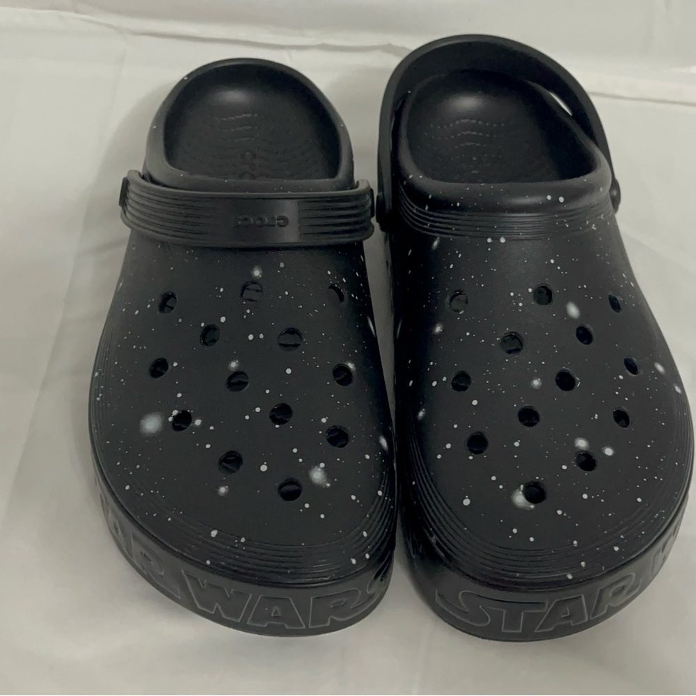 Star Wars Galactic Black Sandals View 4